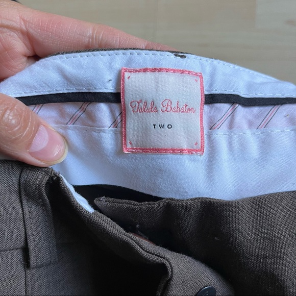 Talula Babaton Wide Leg Pants Brown Size 2 - Picture 2 of 6